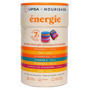 Upsa Nourished Energie 7en1 30 Gummies