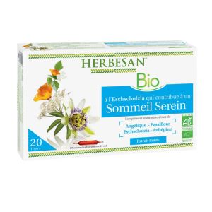 Herbesan Sommeil Serein 20 ampoules