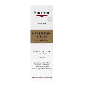 Eucerin Hyaluron-filler+elasticity soin yeux 15ml