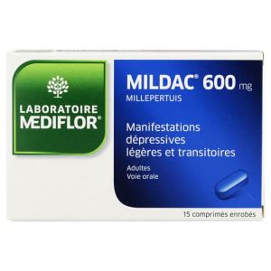 Mildac 600mg Cpr Enr Plq/15