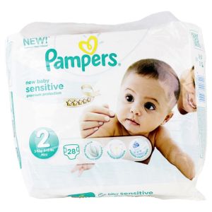 Couch Pampers New Sensitive  3-6kg