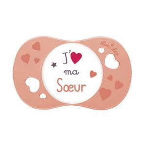 Sucet Luc Ana Soeur Anneau 6-18 mois