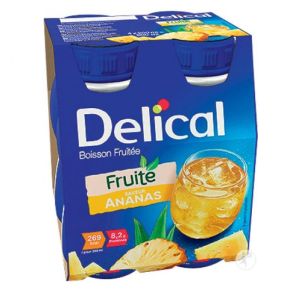 Delical Boisson Fruitée Ananas 4x200mL