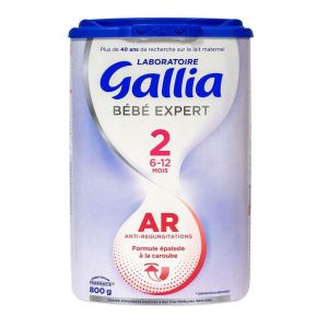 Gallia Bébé Expert Ar 2eme Age 800gr
