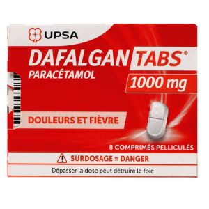 Dafalgantabs 1000mg Cpr 8