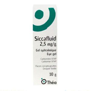 Siccafluid 0,25% Gel Opht Fl/1