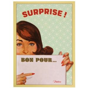 Carte Postal  "bon Pour" + Enveloppe