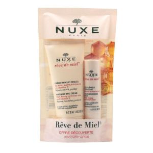 Nuxe Rêve Miel Stick Lèvre + Crème Mains et Ongles