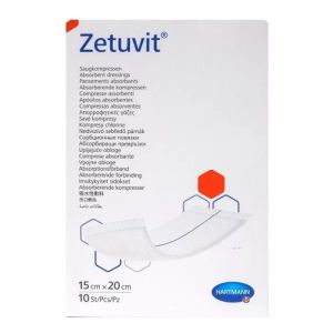 Zetuvit Pansement Absorbent Stérile 15x20cm