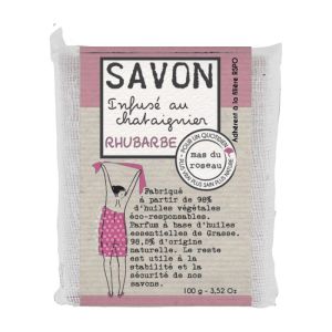 Savon Rhubarbe 100gr Mas Du Roseau