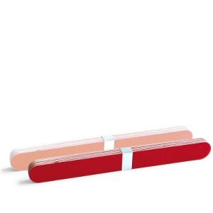 Innoxa Expert Limes à ongles 17,8x2cm en Corindon de Bois x12