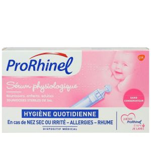 ProRhinel Sérum Physiologique 30 Unidoses 5ml