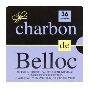 Charbon De Belloc 125mg Caps 3