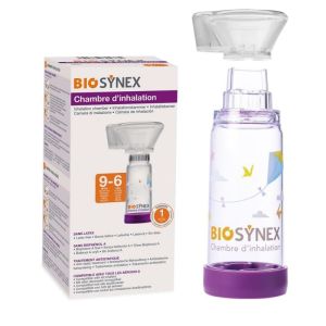 Biosynex Chambre inhalation Enfant 9 Mois à 6 ans