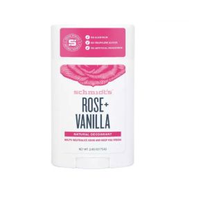 Schmidt's Déodorant Rose+vanille Stick