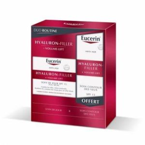 Eucerin coffret Hyaluron-filler Vol Lift crème + soin contour yeux