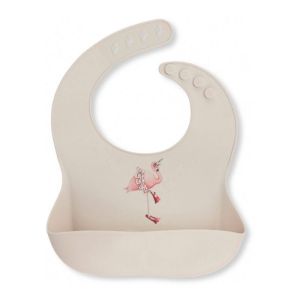 Bavoir Flamant Rose Konges