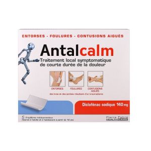 Antalcalm 140mg Emplatre 5