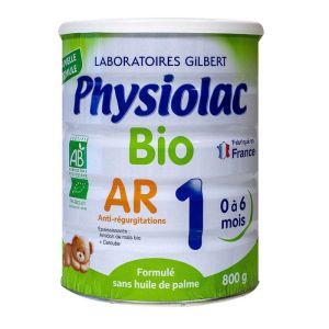 Physiolac Lait Bio Ar1 Pdr 800
