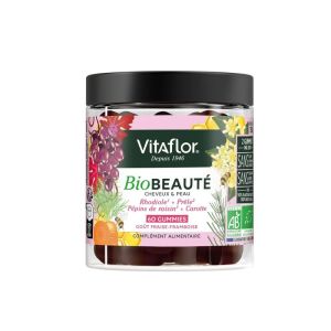 Vitaflor Bio Beaute cheveux/peau Gummies 60