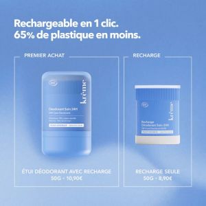 Krème Déodorant Soin 24h 50g