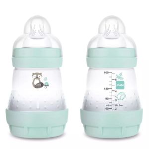 MaM Biberons anti-colique 0+ débit 1 X2 160ml