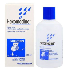 Hexomedine 0,1% S A Loc Fl/250