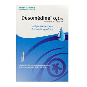 Desomedine 0,1% Collyre 10fl/0