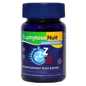 Euphytose Nuit Myrtille 30 Gommes