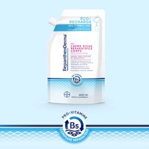 Bepanthenderma Crème Riche Corps Réparatrice 400ml