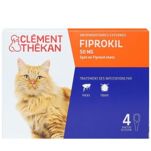 Fiprokil Chat 4 Pipettes 0,5ml