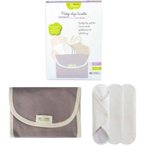 Protège-slip quotidien Eco lavable tri-matière Kit 3
