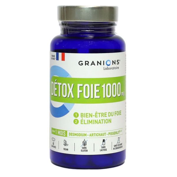 Granions Detox Foie 60 Comprimés