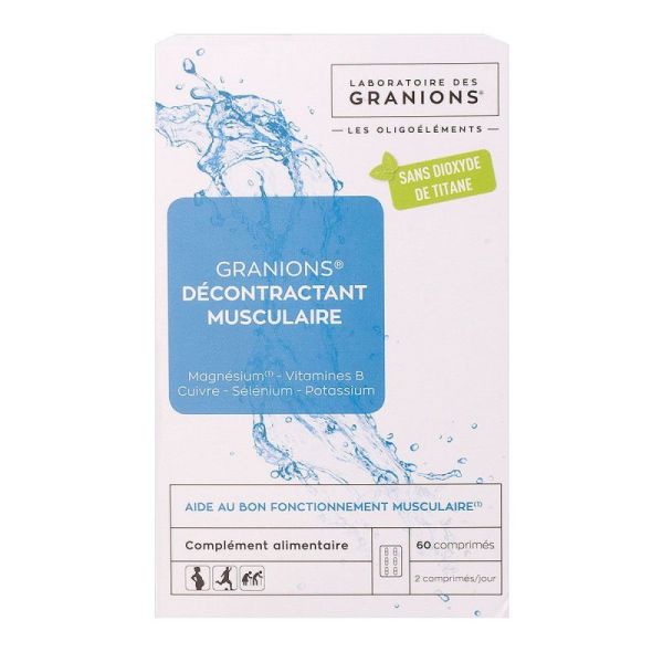 Granions Decontract Musculaire 60 Comprimés