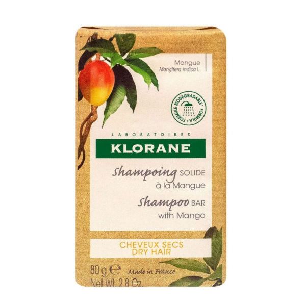 Klorane Shampoing Solide Mangue 80g