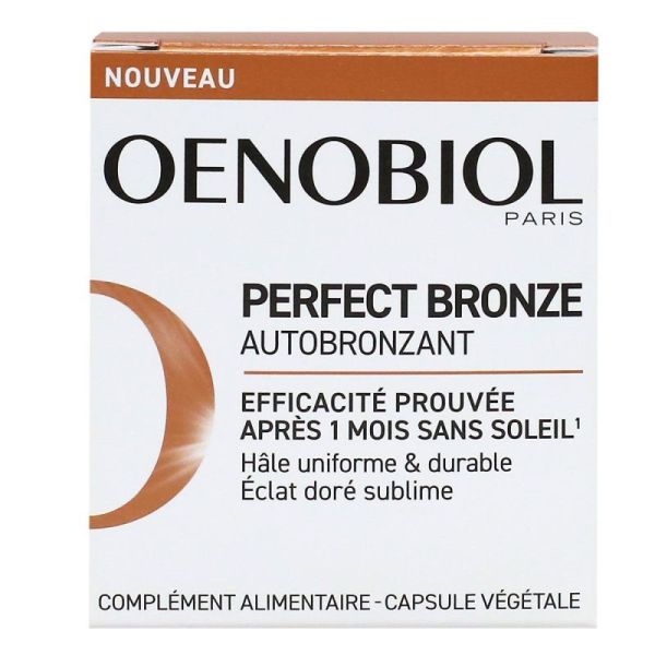 Oenobiol Perfect Bronze Autobronzant 30 gélules