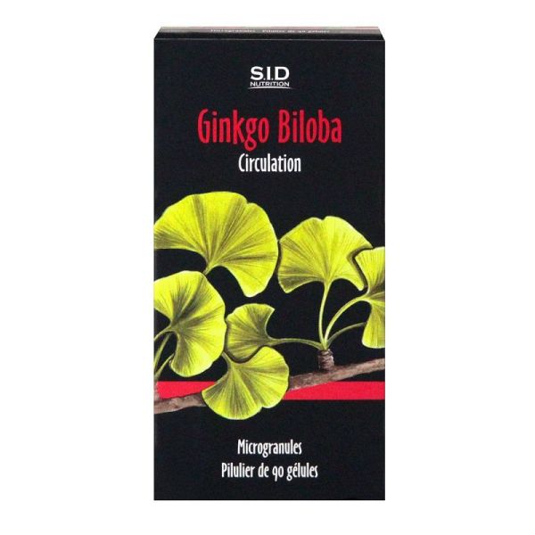 Ginkgo Biloba 90 Gélules SIDN