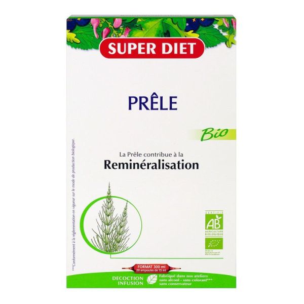 Prêle Super Diet Fluide 20 Ampoules