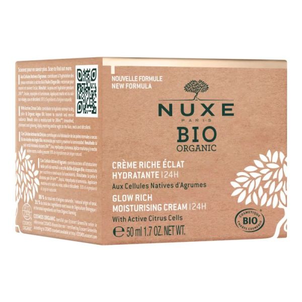 Nuxe Bio Crème Riche Hydra Eclat 50ml