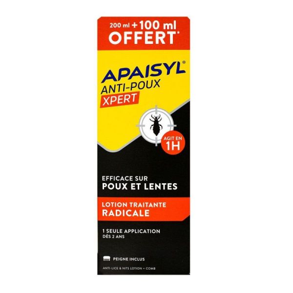 Apaisyl Xpert A/poux 300ml