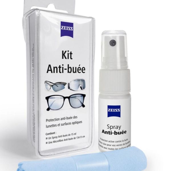 Zeiss Kit antibuée Spray 15ml