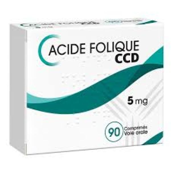 Acide Folique 5mg Ccd 90 Comprimés