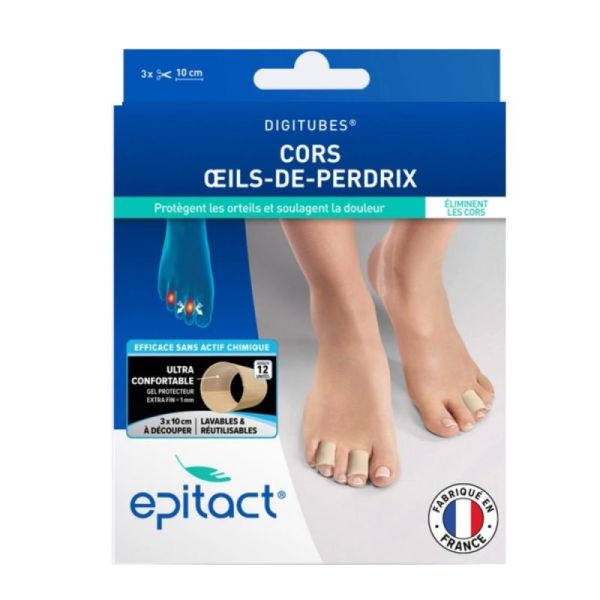 Digitubes Epitact tube protecteur cors oeils-de-perdrix