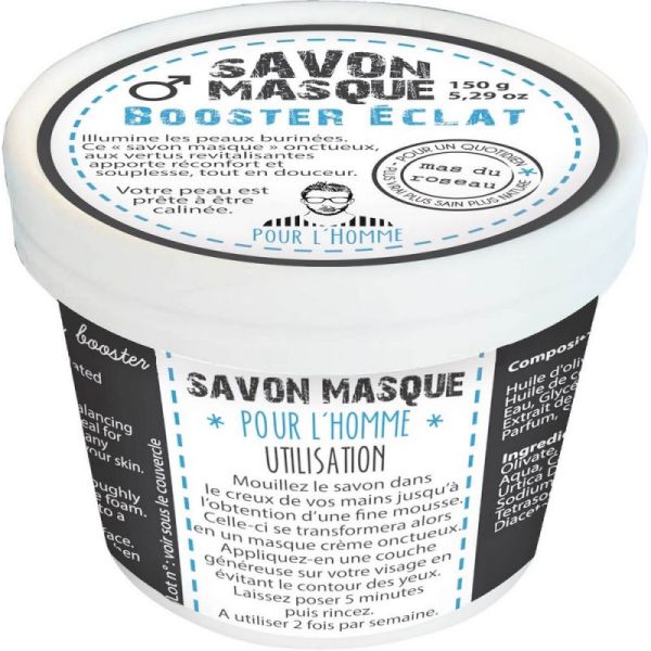 SAVON MASQUE BOOSTER ECLAT – Revitalisant – 150 gr