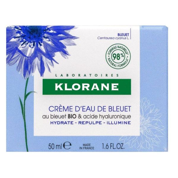 Klorane Crème Eau Bleuet 50ml