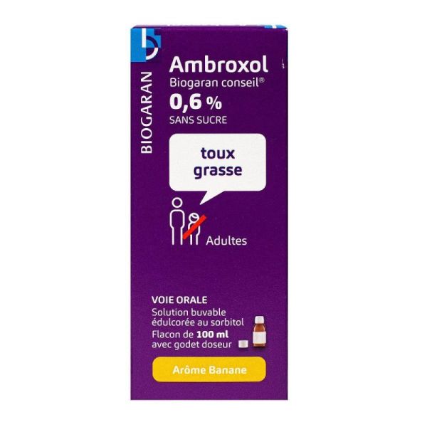 Ambroxol 0,6% Biog C Sol S/s 1