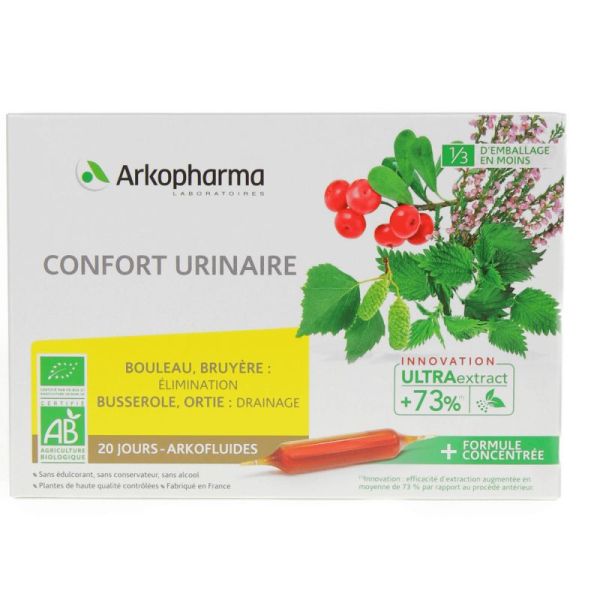 Arkofluide Confort Urinaire Bio Ampoules