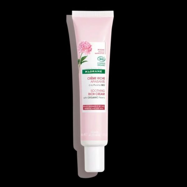 Klorane Crème Riche Pivoine 40ml