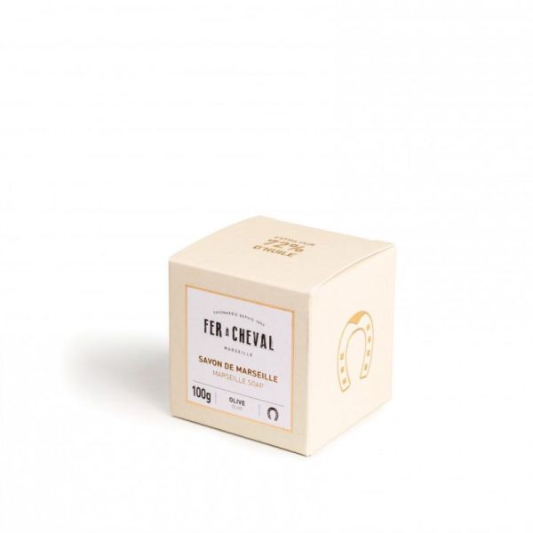 Emblématique Savon de Marseille Cube Olive 100g