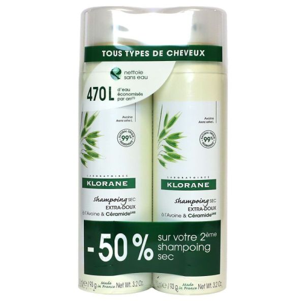 Klorane Shampooing Sec Avoine spray 50ml